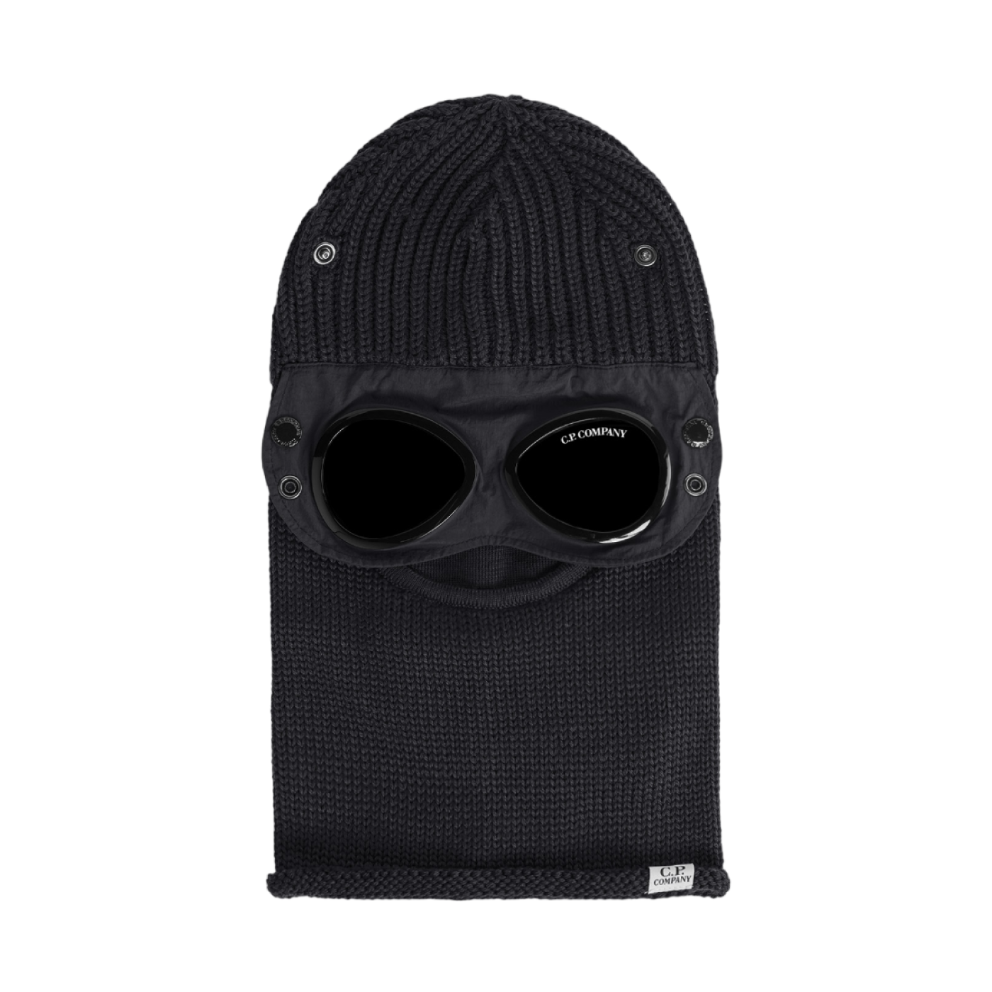 Балаклава c p company. C.P. Company шапка Extra Fine Merino Wool Goggle хаки.